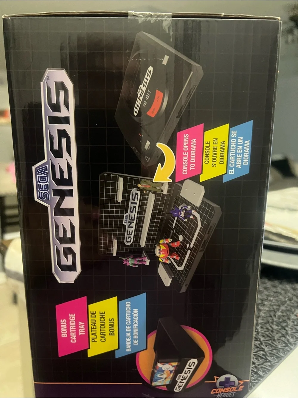 Genesis 16-Bit Console - Black (Supervillain Bundle)